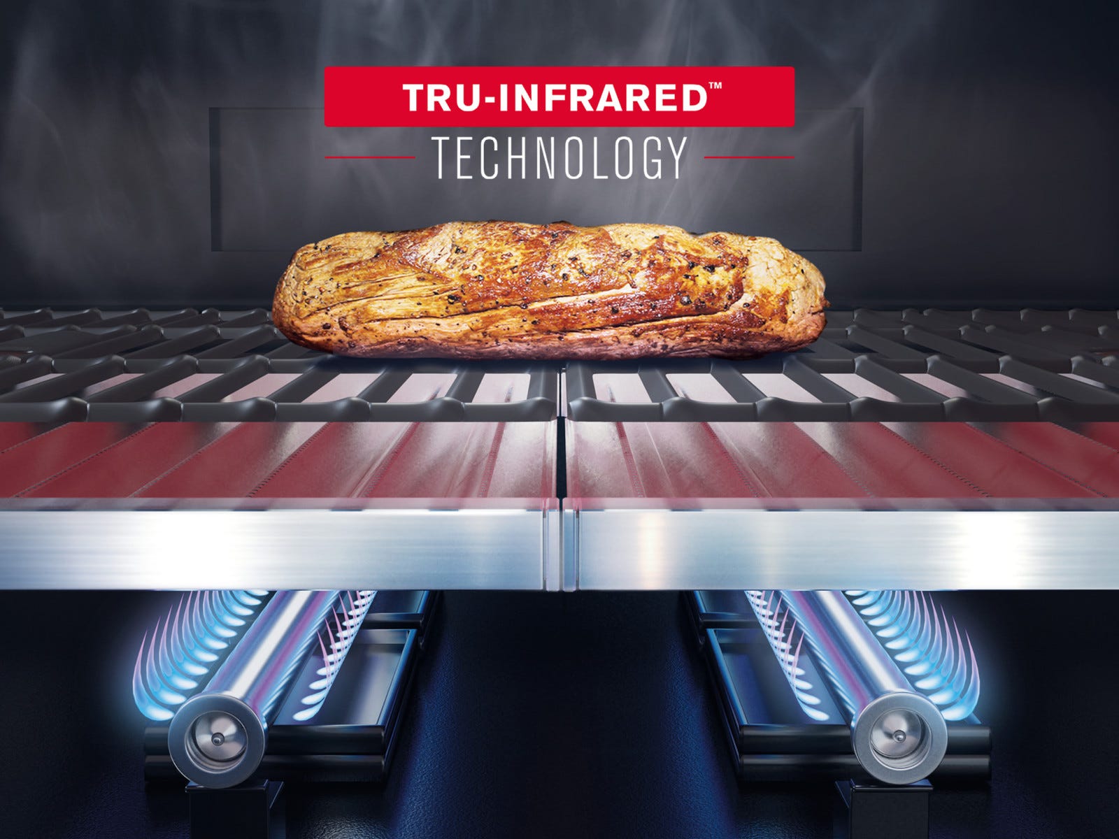 Des grillades plus juteuses que jamais avec la TRU-Infrared™ Technology