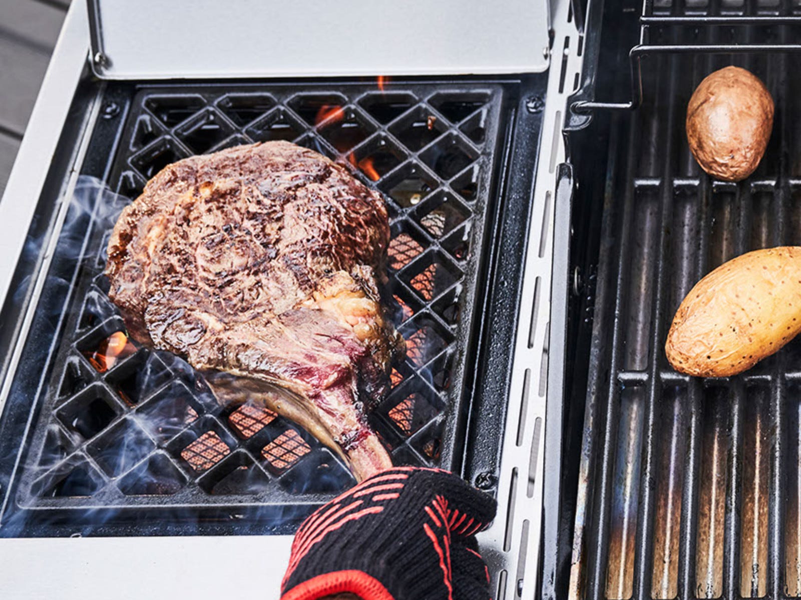 Plus de puissance de cuisson grâce au brûleur Sear haute performance