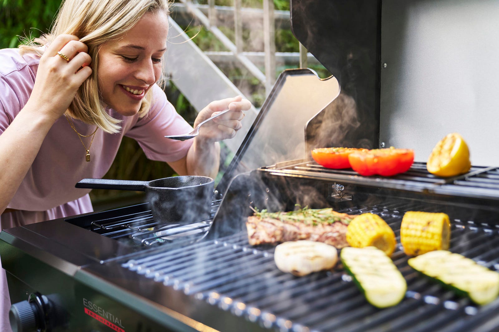 Grille de maintien au chaud pour la chaleur indirecte